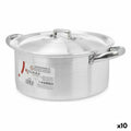 Cacerola Con Tapa Kinvara Plateado 4 L 31 x 13 x 24 cm 24 x 13 x 31 cm (10 Unidades)