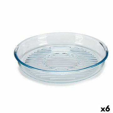 Fuente para Horno Pasabahce Borcam 2,95 L 32 x 5 x 32 cm Grill (6 Unidades)