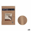 Juego de Sábanas Gift Decor Marrón Cama de 90