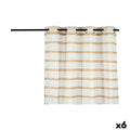 Cortina Gift Decor Marrón 140 x 0,1 x 260 cm Rayas (6 Unidades)