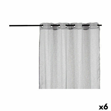 Cortina Gift Decor Gris claro 140 x 0,1 x 260 cm 34 x 3,5 x 26 cm (6 Unidades)