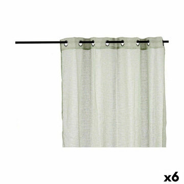 Cortina Gift Decor Verde 140 x 0,1 x 260 cm (6 Unidades)