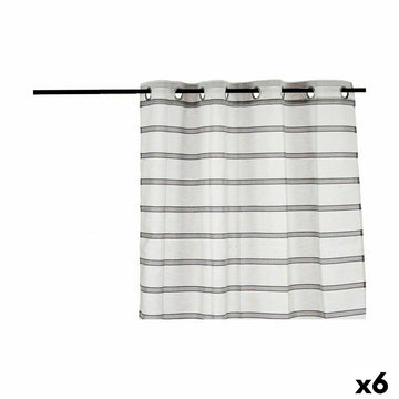 Cortina Gift Decor Gris 140 x 0,1 x 260 cm Rayas (6 Unidades)