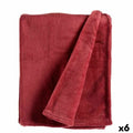 Manta Gift Decor Rosa oscuro 150 x 0,5 x 200 cm (6 Unidades)