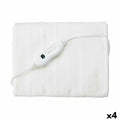 Calientacamas Gift Decor Blanco Poliéster 80 x 1 x 150 cm 29 x 12 x 25 cm 60 W (4 Unidades)
