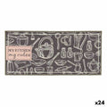 Alfombra Kinvara My Kitchen Gris 40 x 90 cm 40 x 0,05 x 90 cm Multiusos (24 Unidades)