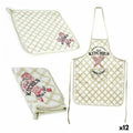 Set de Cocina Kinvara Blanco Poliéster 2 Piezas