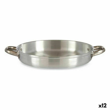 Sartén Kinvara Plateado Aluminio (12 Unidades)