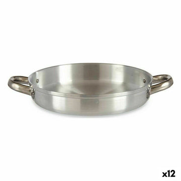 Sartén Kinvara Plateado Aluminio (12 Unidades)
