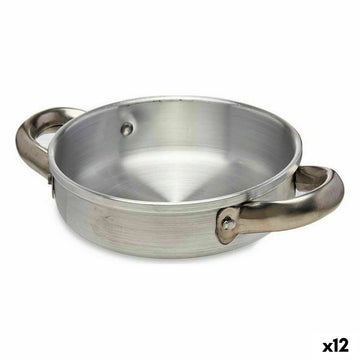 Sartén Kinvara Plateado Aluminio (12 Unidades)