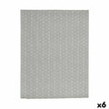 Mantel antimanchas Kinvara Gris Loneta Antimanchas Estrella 140 x 180 cm (6 Unidades)