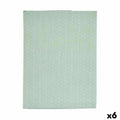 Mantel antimanchas Kinvara Verde Menta Verde Claro Loneta Antimanchas Estrella 140 x 180 cm (6 Unidades)
