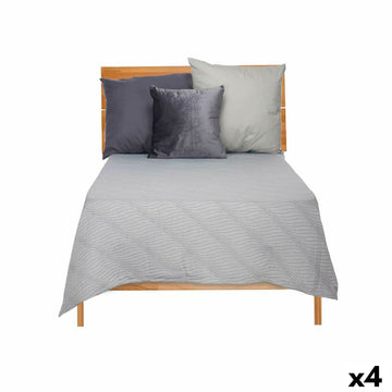 Colcha Gift Decor Gris 180 x 260 cm (4 Unidades)
