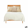 Colcha Gift Decor Beige 180 x 260 cm Rombos (4 Unidades)
