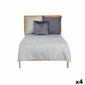 Colcha Gift Decor Gris 180 x 260 cm Rombos (4 Unidades)