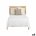 Colcha Gift Decor Blanco 180 x 260 cm Geométrico (4 Unidades)