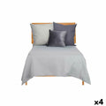 Colcha Gift Decor Gris 180 x 260 cm Geométrico (4 Unidades)