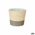 Macetero Ibergarden Gris Cuerda Plástico 19,5 x 16,5 x 19,5 cm (24 Unidades)