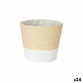 Macetero Ibergarden Blanco Cuerda Plástico 16 x 14,5 x 16 cm (24 Unidades)