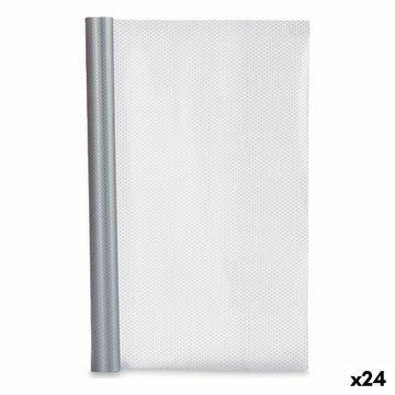 Antideslizante Kinvara RFG-1 RFG-1 Plateado Polipropileno 45 x 100 cm