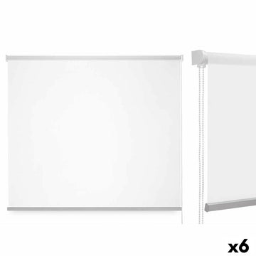 Estor Enrollable Gift Decor Blanco Tela Plástico 150 x 180 cm
