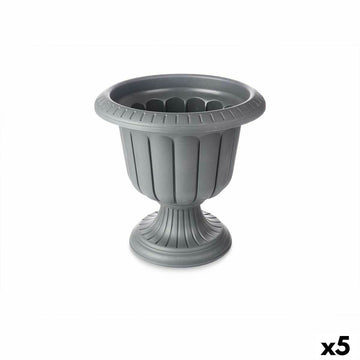 Macetero Ibergarden Antracita Plástico Copa 47,6 x 47 x 47,4 cm (5 Unidades)