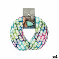 Cojín Cervical Estampado 31 x 10,5 x 27,4 cm (4 Unidades)