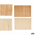 Salvamantel Kinvara Marrón Marrón claro Bambú 30 x 44 cm 3,5 x 30 x 3,5 cm (24 Unidades)