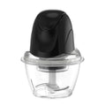 Picadora Argon Negro Transparente Acero Inoxidable Poliestireno 1 L 300 W