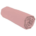 Sábana Bajera Ajustable Lovely Home LH71625 Rosa Rose 140 x 190 + 35 cm
