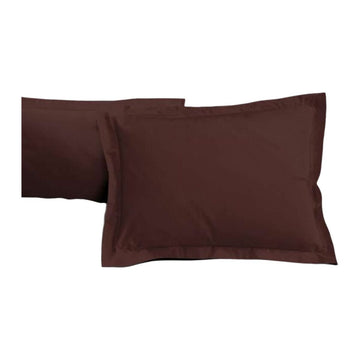 Juego de fundas de almohada Lovely Home LH71587 Marrón 50 x 70 cm 2 Unidades