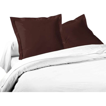 Juego de fundas de almohada Lovely Home LH71588 Marrón 63 x 63 cm 2 Unidades