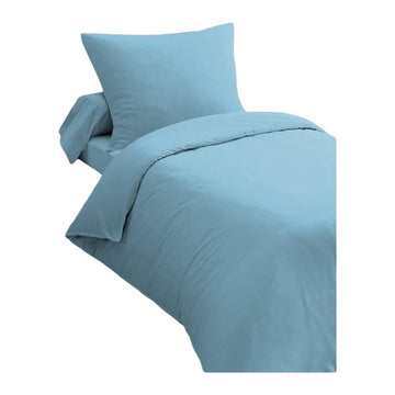 Juego de funda nórdica HOME LINGE PASSION Azul cielo Cama de 140 2 Piezas