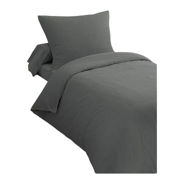 Juego de funda nórdica HOME LINGE PASSION Antracita Cama de 140 2 Piezas