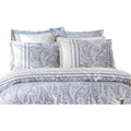 Juego de funda nórdica Azul Cama de 200 3 Piezas