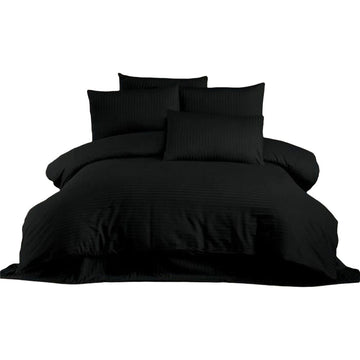 Juego de funda nórdica Negro Cama de 200 3 Piezas