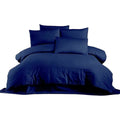 Juego de funda nórdica Azul Cama de 200 3 Piezas