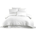 Juego de funda nórdica Blanco Cama de 200 3 Piezas