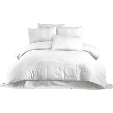 Juego de funda nórdica Blanco Cama de 200 3 Piezas