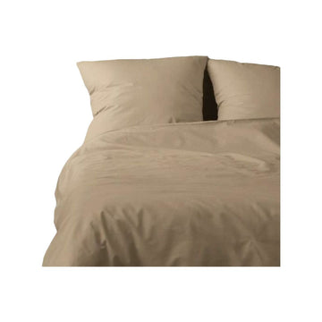 Juego de funda nórdica Beige Cama de 200 3 Piezas