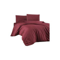 Juego de funda nórdica Rojo Cama de 200 3 Piezas