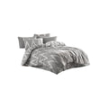 Juego de funda nórdica Gris Cama de 200 3 Piezas