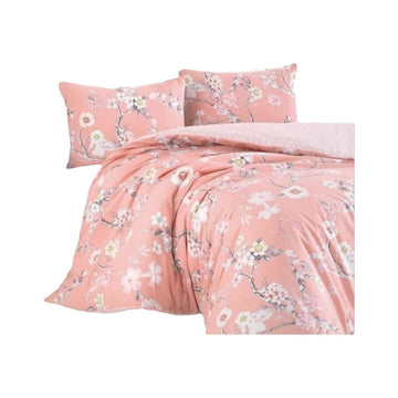 Juego de funda nórdica Beige Cama de 200 3 Piezas