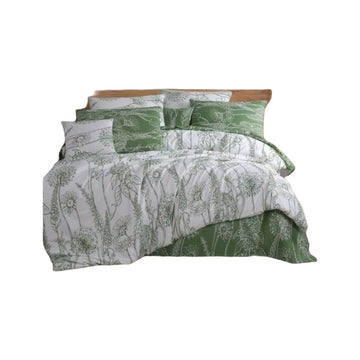 Juego de funda nórdica Blanco Cama de 200 3 Piezas