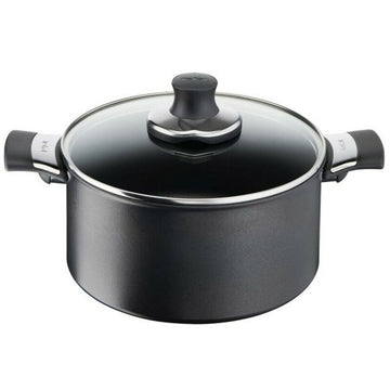 Cacerola Con Tapa Tefal EXCELLENCE 20CM Ø 20 cm 2,8 L Negro Aluminio