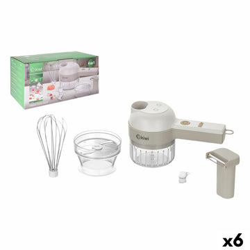 Mini Picadora Recargable Portátil Kiwi 200 ml (6 Unidades)