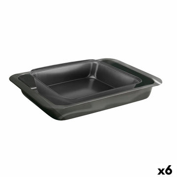Bandeja para Horno Quttin Rectangular 34 x 24 cm 42 x 29 cm (2 Piezas) (6 Unidades)