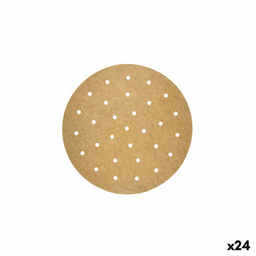 Papel para freidora de aire Inde 23 cm (24 Unidades)