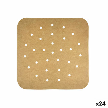 Papel para freidora de aire Inde 23 cm (24 Unidades)