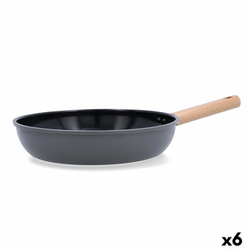 Sartén Bidasoa Mia Gris Metal Ø 28 cm (6 Unidades)